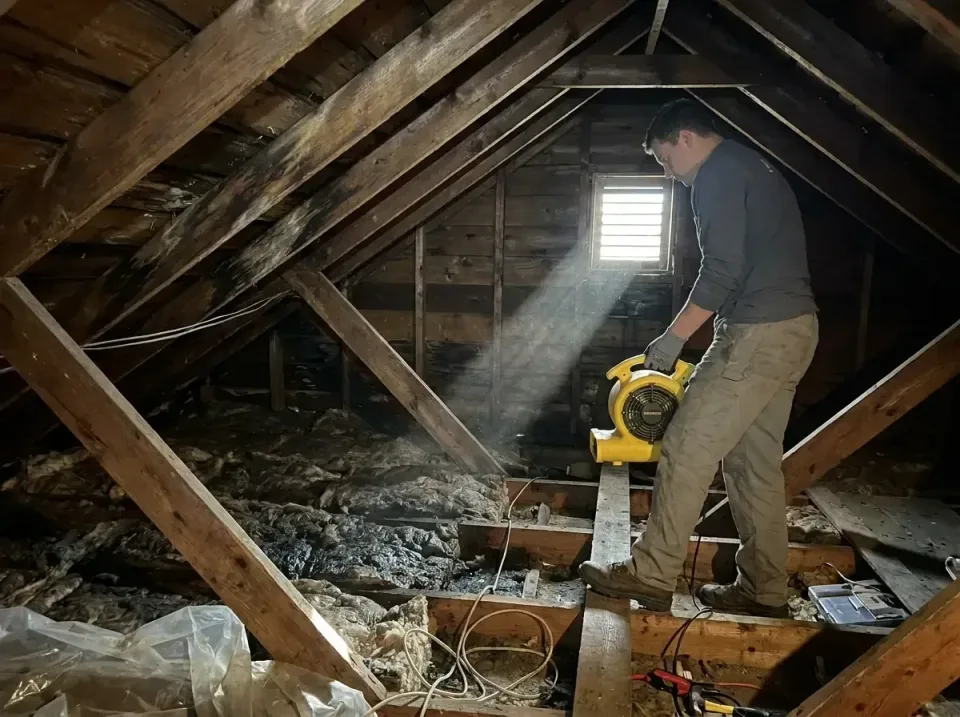 attic-water-damage-drying-proc-007 — frequently asked questions, Emergency Water Extraction & 24/7 Flood Response in Alderwo…